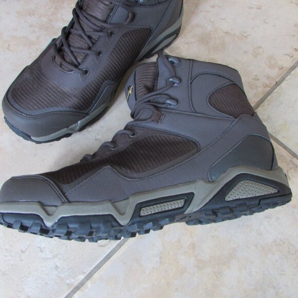Nortiv 8 Men\'s Hiking Trail Boots Like New Size 13 Lace up Gray Black main image 6